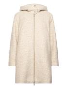 Women Coats Woven Regular Beige Esprit Casual