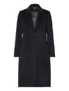 Rfr Logo Btn-Lined-Coat Navy Lauren Ralph Lauren