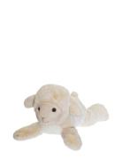 Lying Lamb White Teddykompaniet