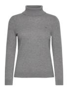 Extrafine Lambswool Rollneck Grey GANT