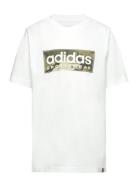 B Camo Lin T White Adidas Sportswear