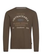 Tee L/S Brown Blend