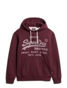 Classic Vl Graphic Hoodie Red Superdry