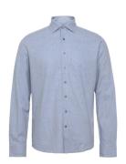 Bs Brush Casual Modern Fit Shirt Blue Bruun & Stengade