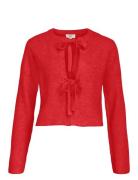 Objparvi Knit Cardigan Noos Red Object