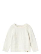 Nmmlarson Ls Knit Lil White Lil'Atelier