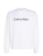 Hero Logo Comfort Sweatshirt White Calvin Klein