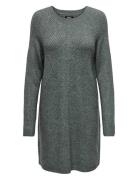 Onlcarol L/S Dress Knt Green ONLY