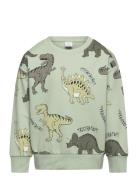 Sweater Aop Dino Green Lindex