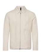 Julius Linen Overshirt Beige J. Lindeberg