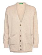 L/S Cardigan Beige United Colors Of Benetton