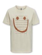 Kobessex S/S Tee Box Jrs Cream Kids Only