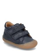 First™ Sport Velcro Shoe Navy Pom Pom