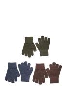 Magic Gloves 3 Pack Navy Mikk-line