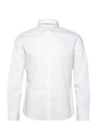 Regular-Fit Stretch Cotton Shirt White Mango