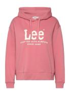 Logo Hoodie Pink Lee Jeans