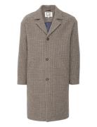 Cfclaes Houndstooth Cheked Relaxed Beige Casual Friday