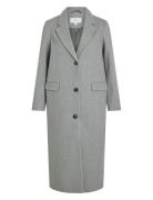 Visolo L/S Coat - Noos Grey Vila