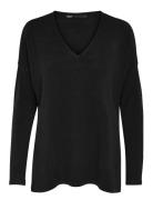 Onlamalia Ls V-Neck Cc Knt Black ONLY