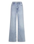 Danila Medium-Rise Wideleg Jeans Blue Mango