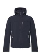 Hooded Soft Shell Trekker Jkt Navy Superdry