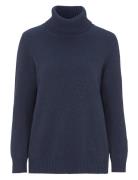 Caroline Turtleneck Navy Newhouse