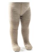 Wool Tights, Off-White Beige Smallstuff