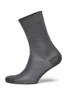 Pernille Glitter Socks Grey Mp Denmark