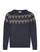 Pullover Knit Navy En Fant