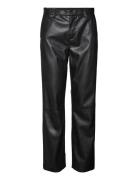 Vmzamiraolympia Mr Straight Pl Pant Noos Black Vero Moda