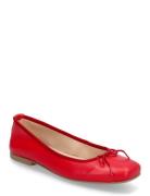 Biaemily Karré Ballerina Smooth Leather Red Bianco