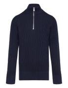 Jprblaliam Knit Half Zip Bf Jnr Navy Jack & J S