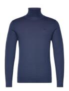 Merino Knit Roll-Neck Navy Lindbergh