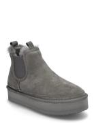 Rhbolina Chelsea Plateau Boot Grey Rosemunde