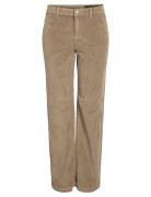 Nmcord Yolanda Nw Wide Leg Corduroy Beige NOISY MAY