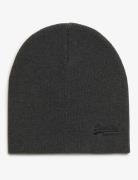 Essential Logo Knitted Beanie Green Superdry