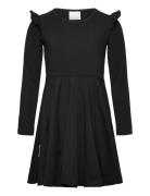 Flared Dress Black Geggamoja