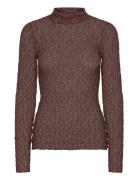 Civahiw Turtleneck Blouse Brown InWear