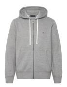 Essential Fleece Zip Through Grey Tommy Hilfiger