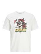 Jjxmas Christmas Skull Tee Ss Crew Jnr White Jack & J S