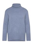 Angelica Merino Turtleneck Blue Newhouse