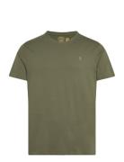 Custom Slim Fit Jersey Crewneck T-Shirt Khaki Polo Ralph Lauren