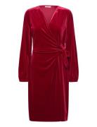 Brynniw Goriel Wrap Dress Red InWear