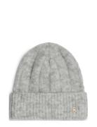 Th Timeless Beanie Grey Tommy Hilfiger