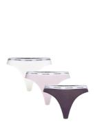 3 Pack Thong Purple Calvin Klein