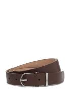 Must Metal Rnd Buckle 2.5 Brown Calvin Klein