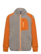 Fleece Jacket Grey Color Kids