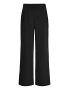 Stretch Crepe Straight Pant Black Calvin Klein Jeans