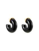 Ivy Chunky Hoops Black By Jolima