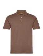 Mmgharvey Polo Ss Tee Brown Mos Mosh Gallery